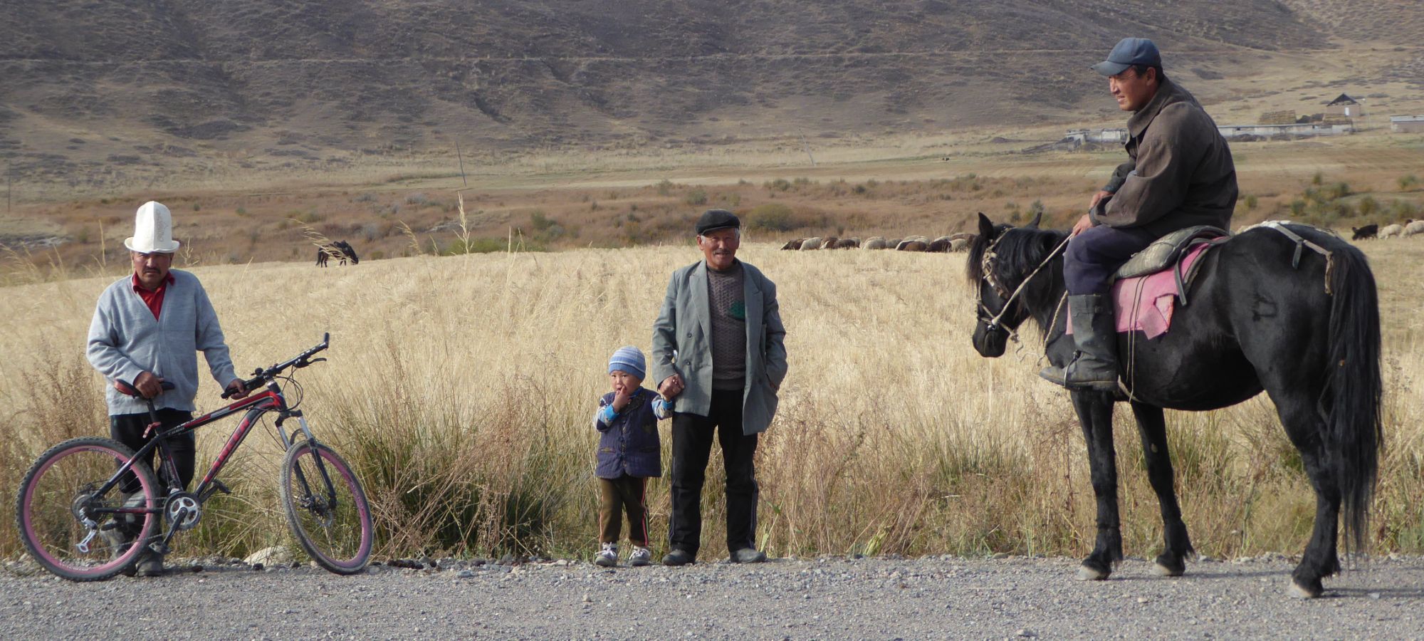 Road to Naryn, Kyrgyzstan